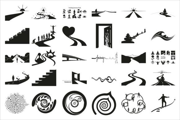 Download Gentle Healing Journey Silhouettes - Healing Collection