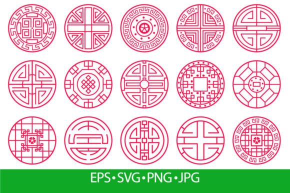 Download Chinese Oriental Decorative Ornament - Ornament Collection