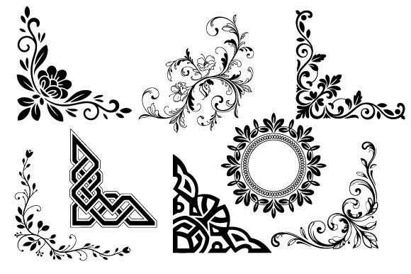 Download Floral Ornamental Designs Digital Art - Ornament Collection