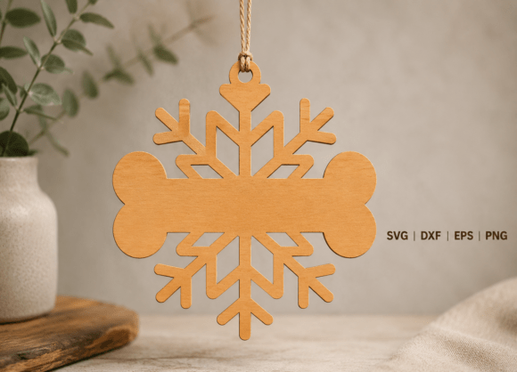 Download Christmas Dog Ornament SVG - Ornament Collection