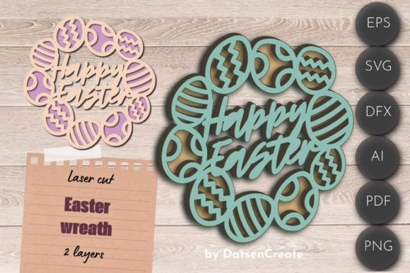 Download Easter Wreath 3D, Mandala Ornament Svg - Ornament Collection